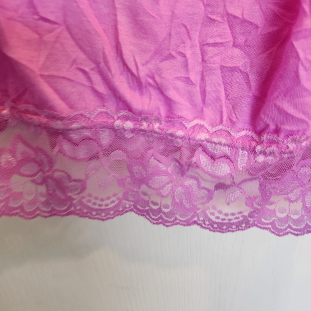 Maurices Lavender Lace Cami Top Size L Euc - Picture 2 of 5